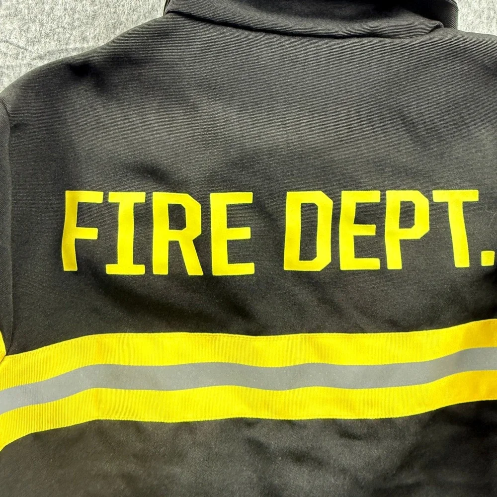 Disguise Kid's Halloween/Dress-Up Firefighter Costume Jacket Only M (8-10) - Picture 12 of 14